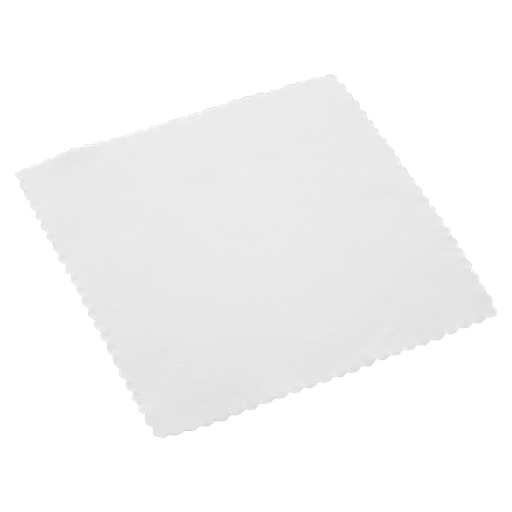 [JCC000-00-008] Suede Cloth 12x12cm white 10pcs