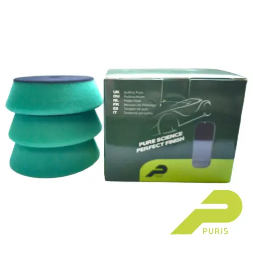 [APP-DA-3HF] 3" DA Foam pad green HC 3 pcs