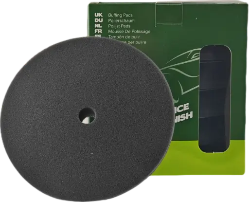 Tampon mousse DA noir de finition, BOX